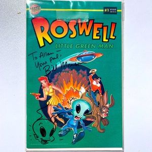 Autographed Bill Morrison Roswell Comic Book